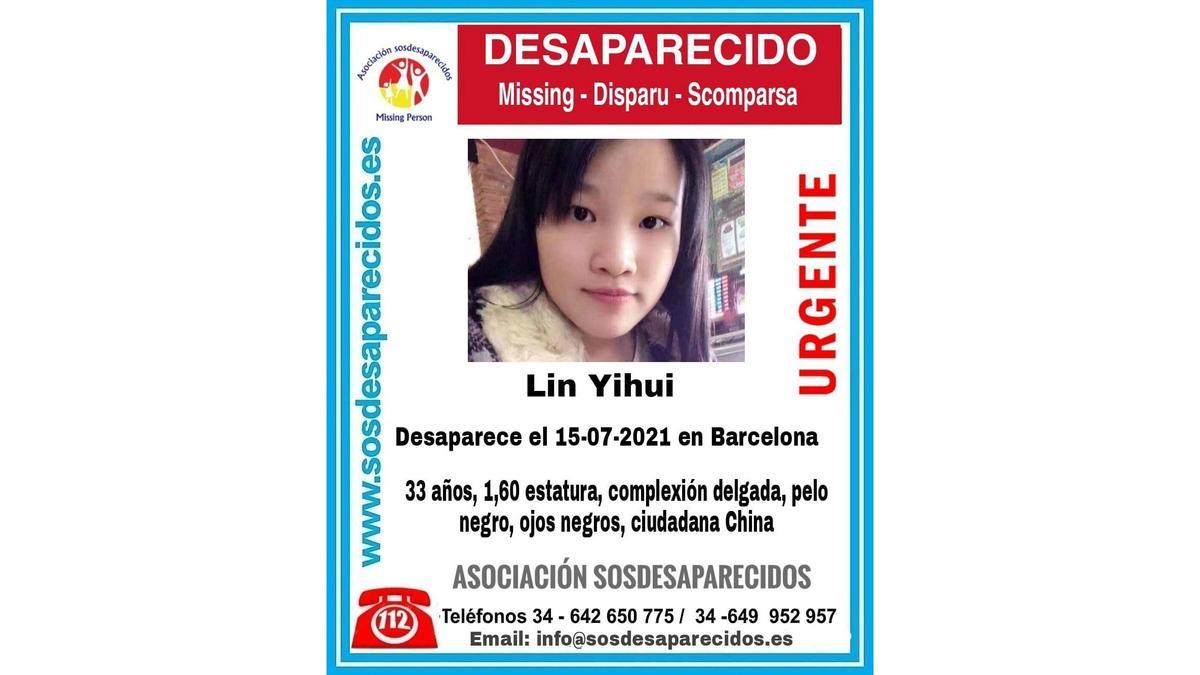 Lin Yihui
chica desaparecida
17/07/2021