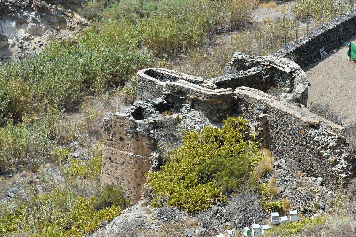 Noria de Guanarteme, en el barranco de Tamaraceite.