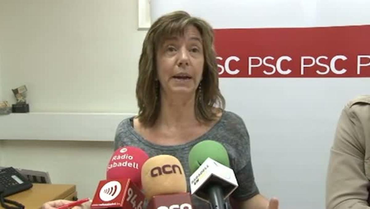La diputada del PSC Montserrat Capdevila, regidora a Sabadell, acusa CiU de falta d’ètica per demanar a la ciutat el que ells no han fet en altres llocs.