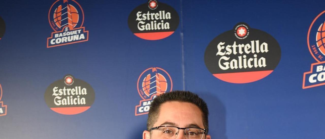 Diego Epifanio, entrenador del Leyma Coruña