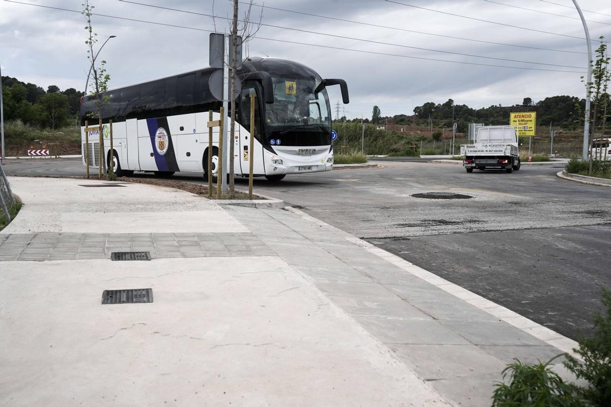 MANRESA . OBRES POLIGON PONT NOU