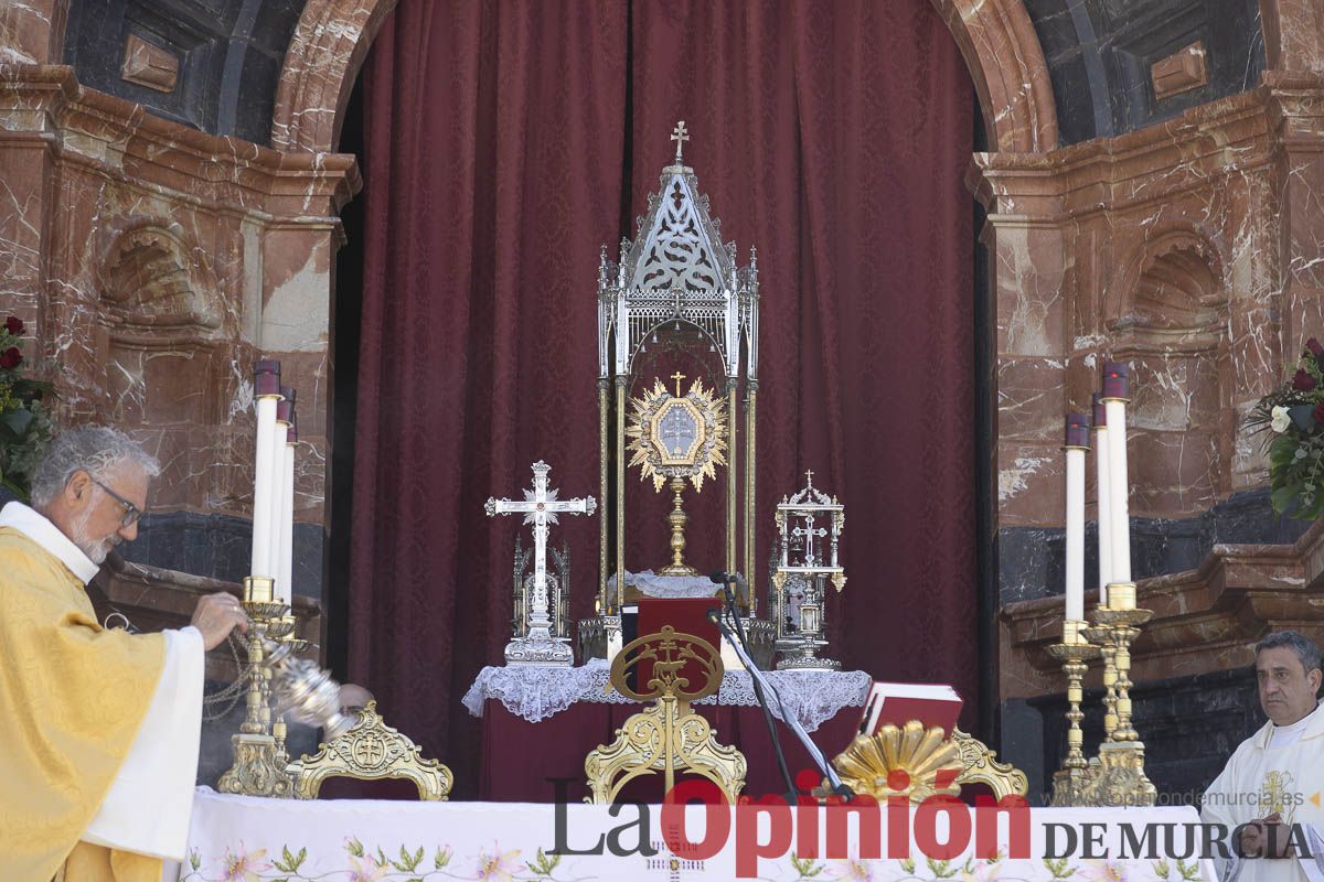 Así se ha vivido la misa ofrenda a la Vera Cruz del Bando Moro de Caravaca