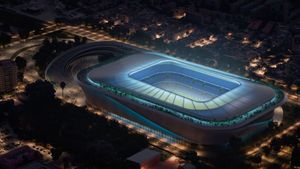 Infografía del proyecto de ampliación de la Rosaleda.