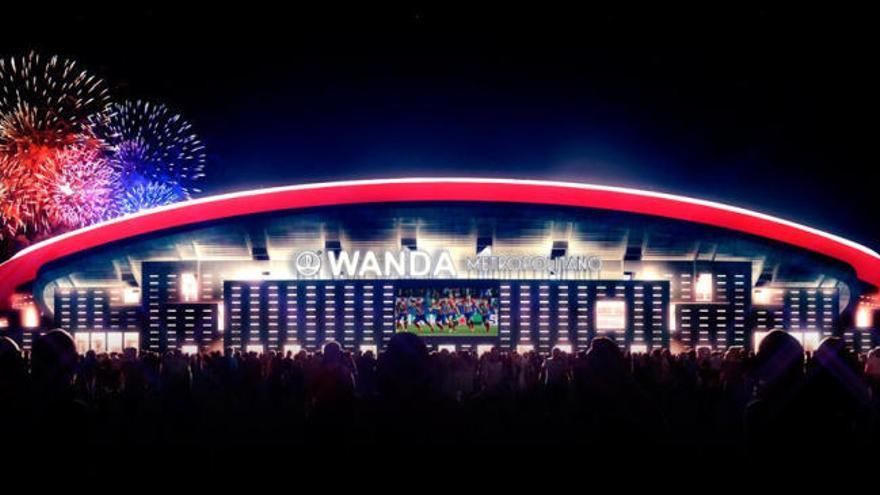 El Atlético bautiza a su nuevo estadio como Wanda Metropolitano