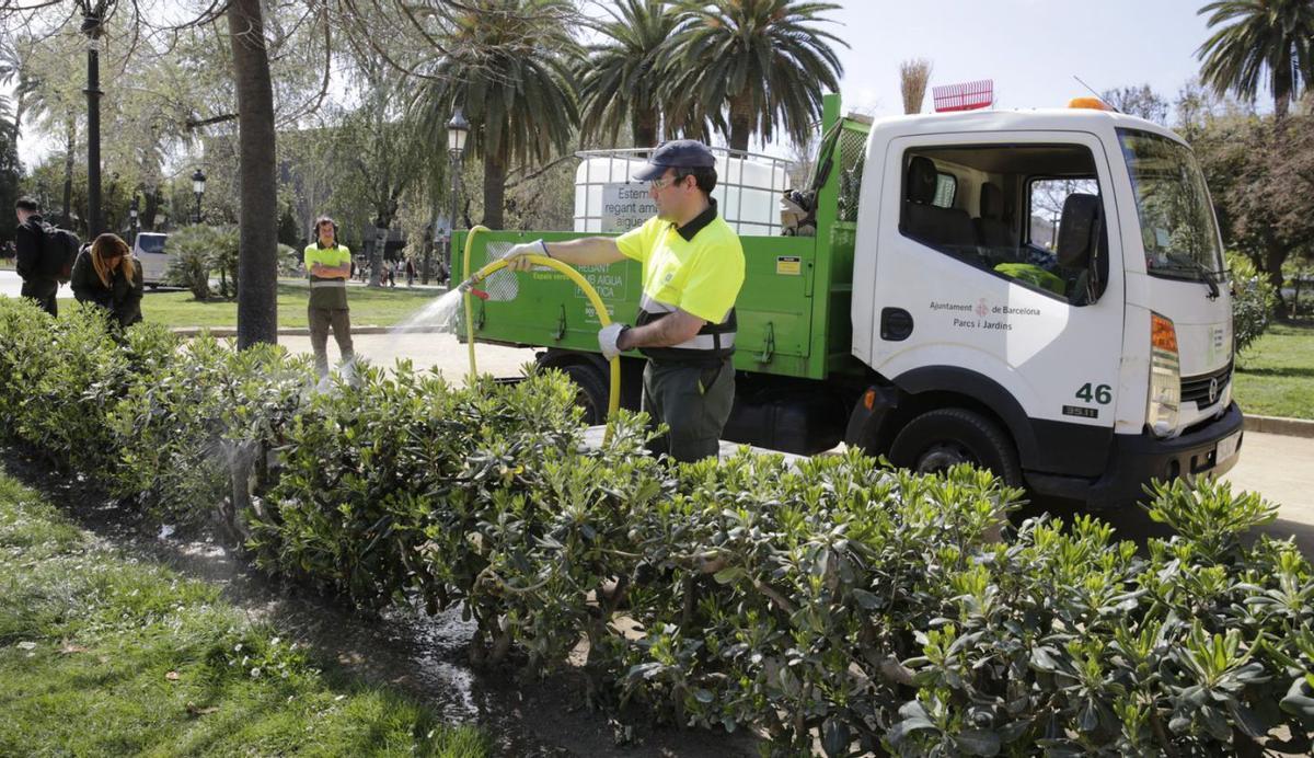 BCN fa servir una quarta part de l’aigua subterrània que pot extreure BCN fa servir una quarta part de l’aigua subterrània que pot extreure