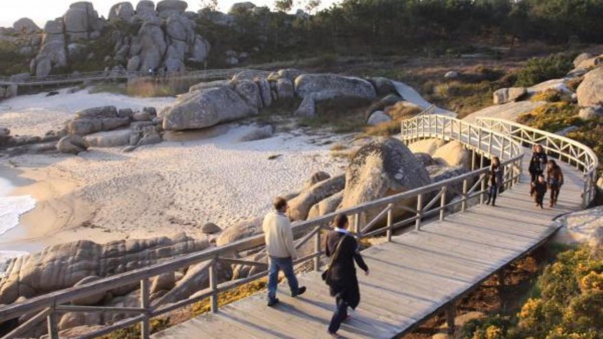 El paseo de Pedras Negras, que por fin tendrá continuidad.