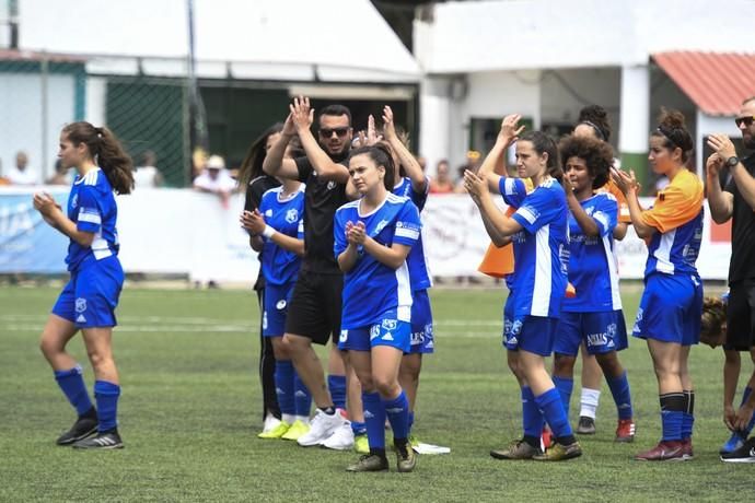 21-04-19 DEPORTES. CAMPO DE FUTBOL DE ARGUINEGUIN. ARGUINEGUIN. MOGAN. Futbol femenino FEMARGUIN-TACUENSE. Partido de vuelta de la eliminatoria para clasificarse para la promoción de ascenso a Primera. Fotos: Juan Castro.  | 21/04/2019 | Fotógrafo: Juan Carlos Castro