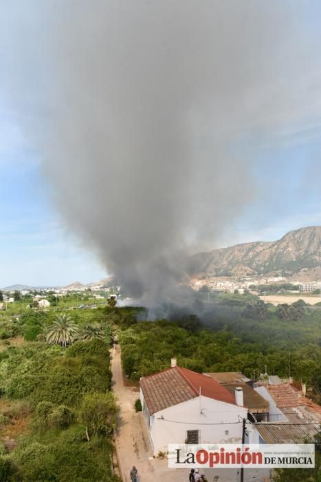 Incendio en Beniaján