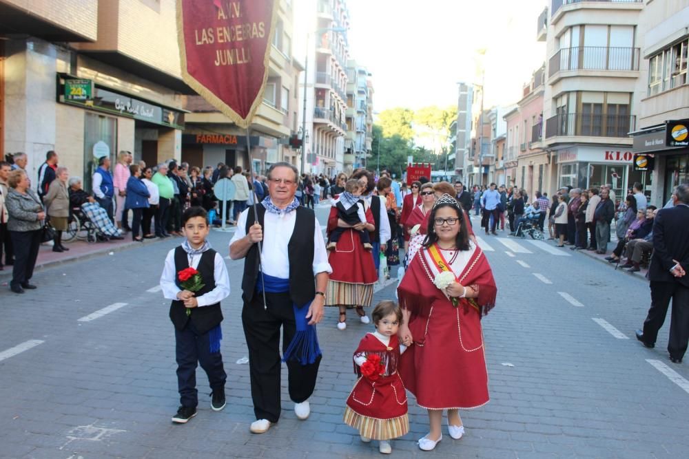 Ofrenda de flores en Jumilla