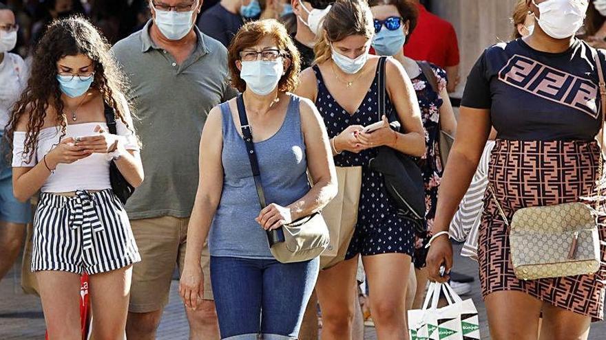 El uso de las mascarillas es obligatorio en todo el territorio de la Comunitat Valenciana.