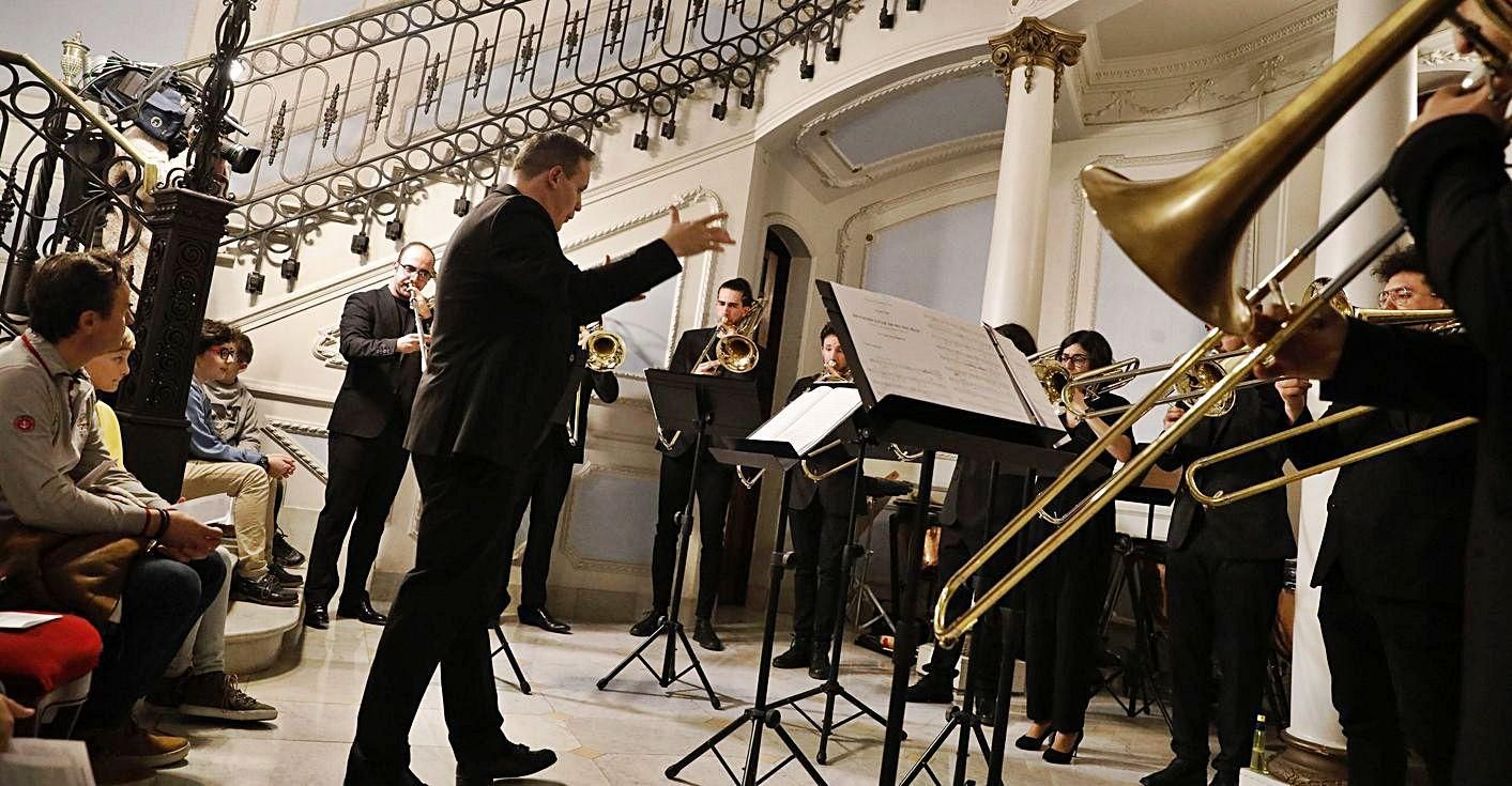 Recital del alumnado del Conservatorio, en una imagen de archivo.