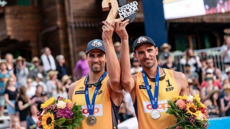 Plata para Herrera y Gavira en Gstaad