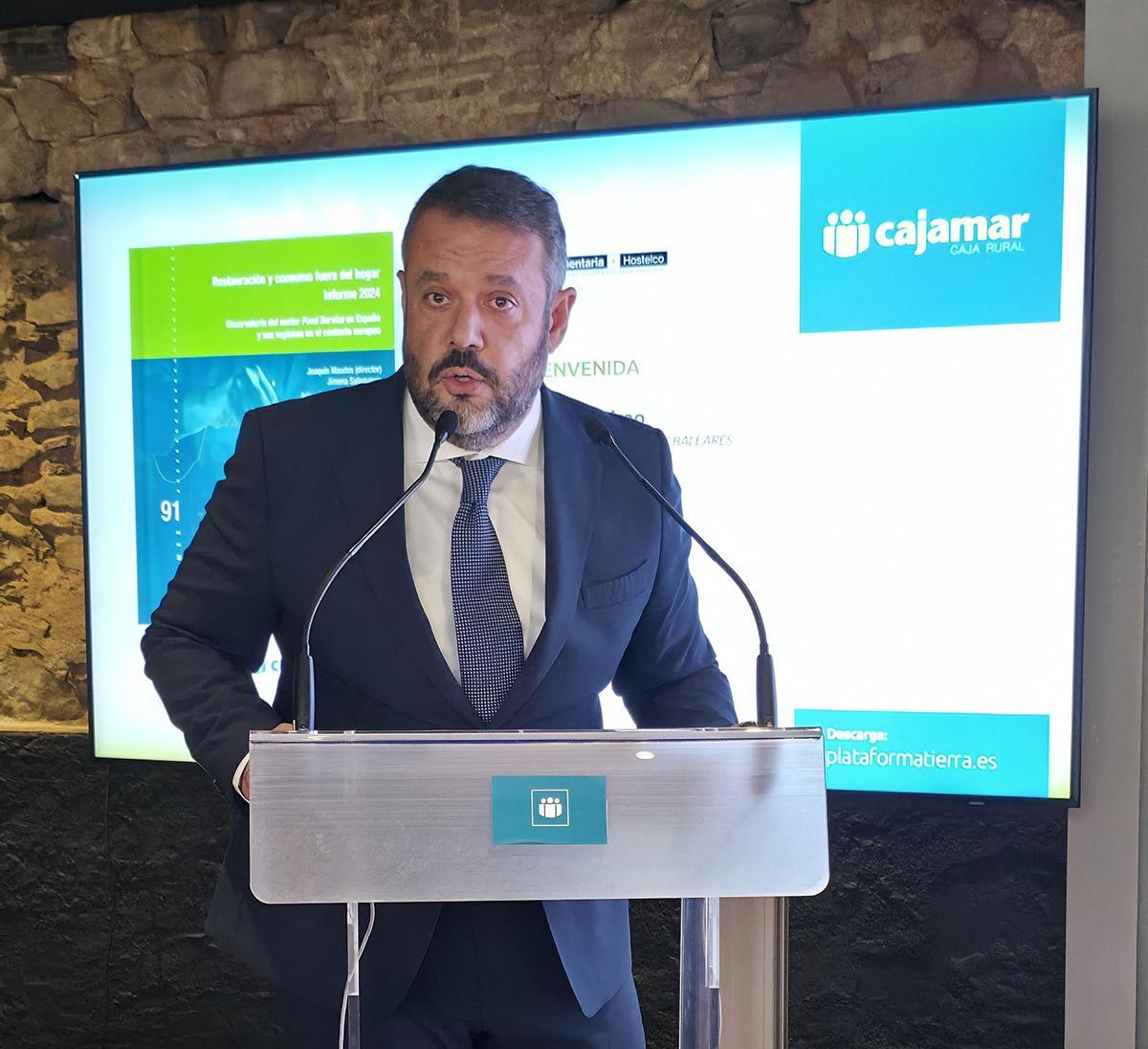 Martín Tomás, director territorial de Cajamar en Catalunya.