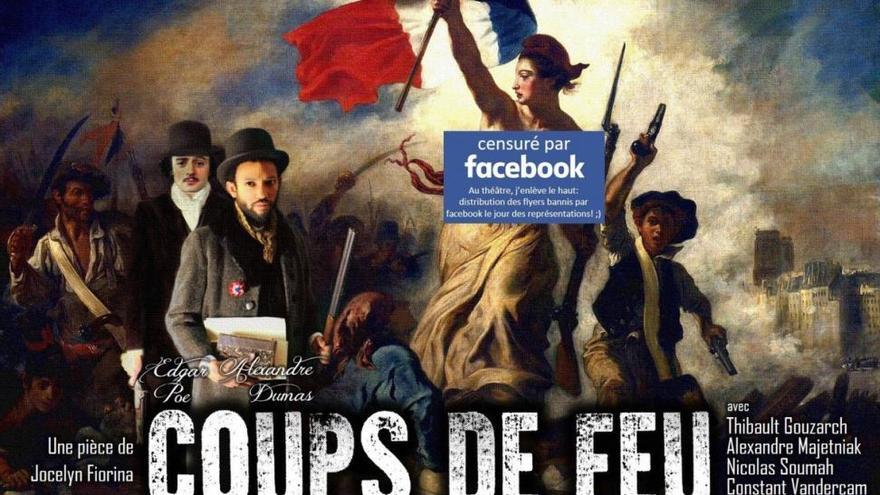 Facebook censura los pechos desnudos de &#039;La Libertad guiando al pueblo&#039; y luego pide perdón