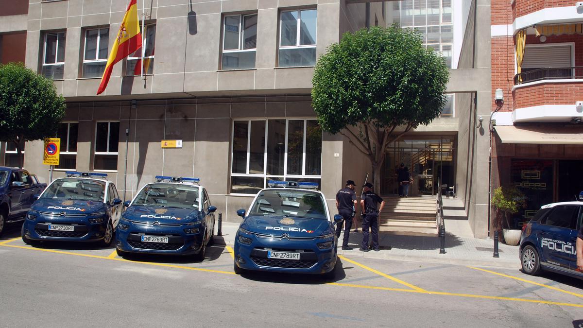 La comisaría de la Policía Nacional de Gandia.
