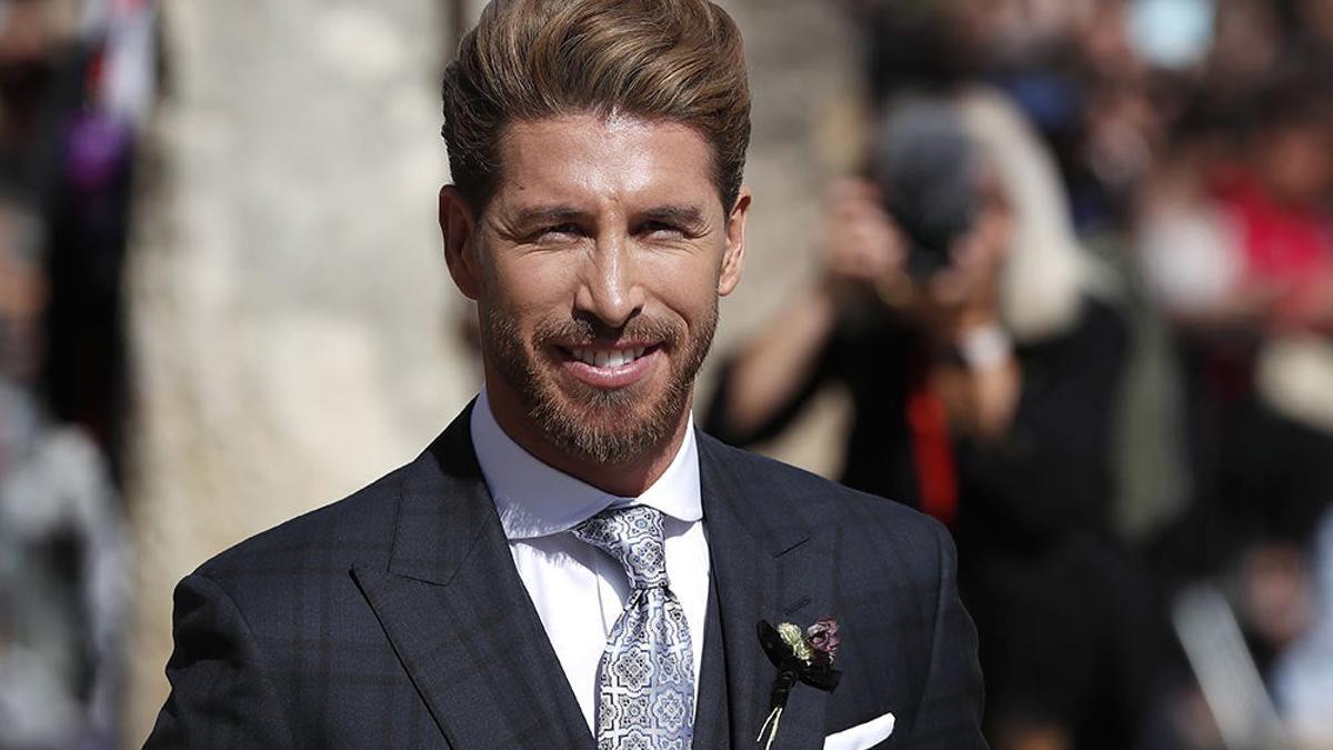 El 'pelazo' de Sergio Ramos en el día de su boda con Pilar Rubio