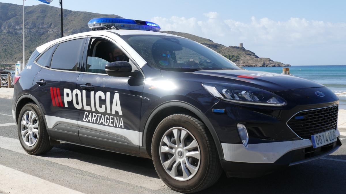 Un vehicle la Policia Local de Cartagena