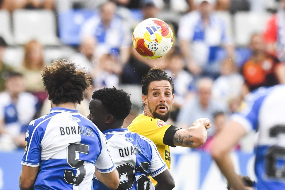 Las mejores imágenes del CE Sabadell - Hércules CF Las mejores imágenes del CE Sabadell - Hércules CF