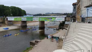 Todo listo en Arriondas para la Ceremonia de apertura del 87º Descenso Internacional del Sella