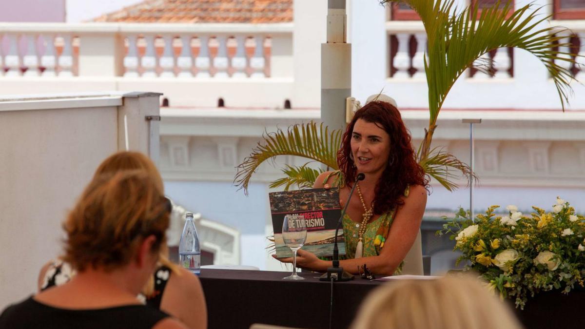 Un momento de las presentación de las hojas de ruta del turismo en el Casco y el Nordeste de La Laguna.