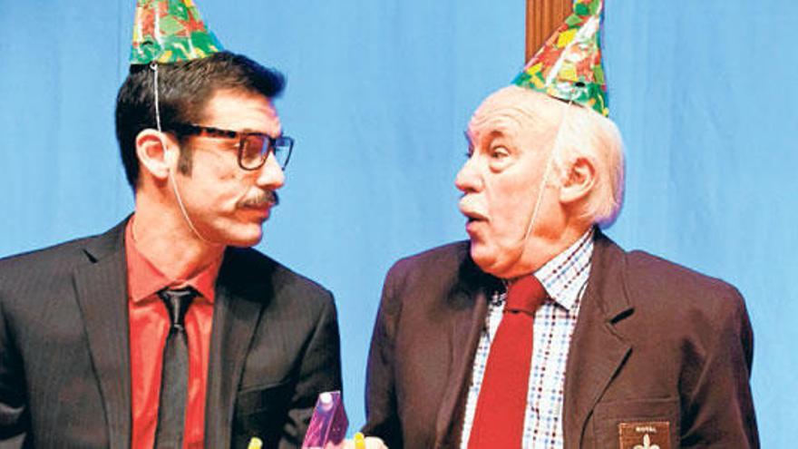 Joan y Frederic Bibiloni, dos ´tordos´ en clave de comedia