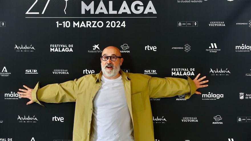 El actor Javier Cámara, Premio Málaga del 27 Festival de Málaga