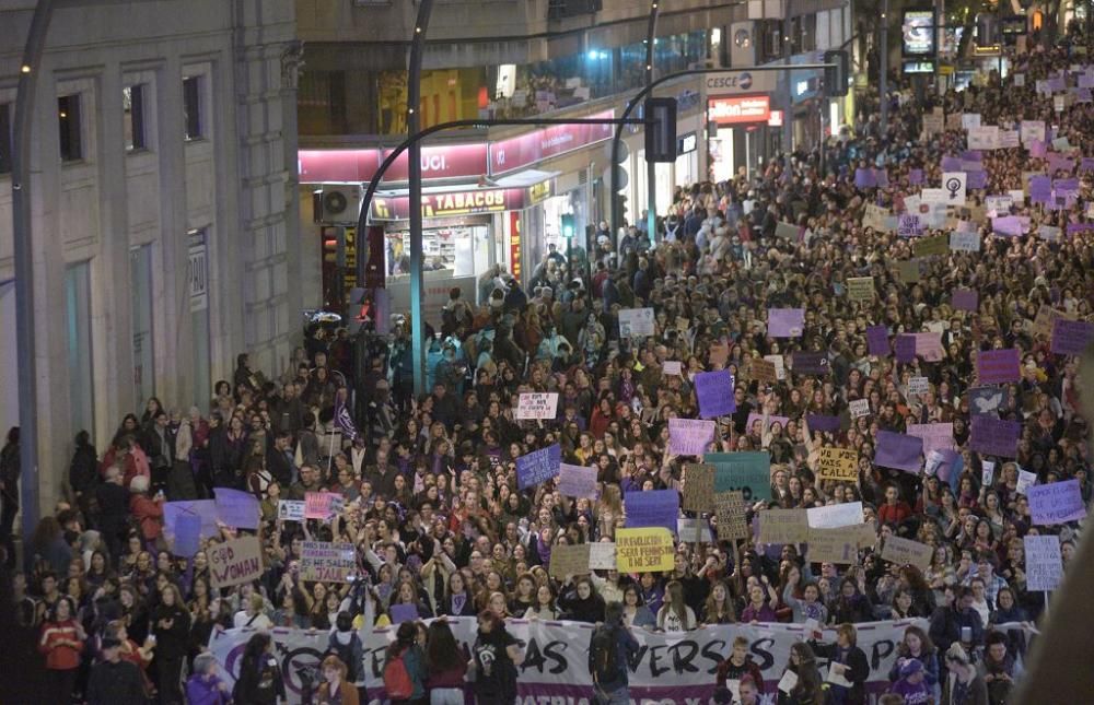 Día Internacional de la Mujer: Manifestación del 8M en Murcia