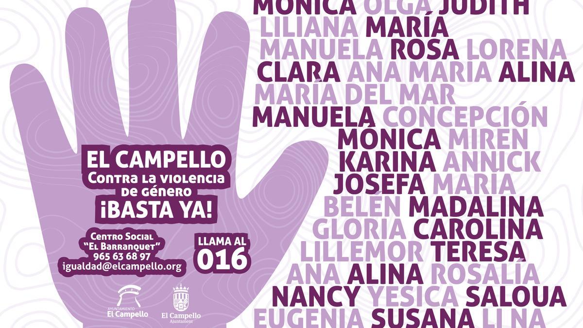 Minuto de silencio en El Campello contra la violencia de género