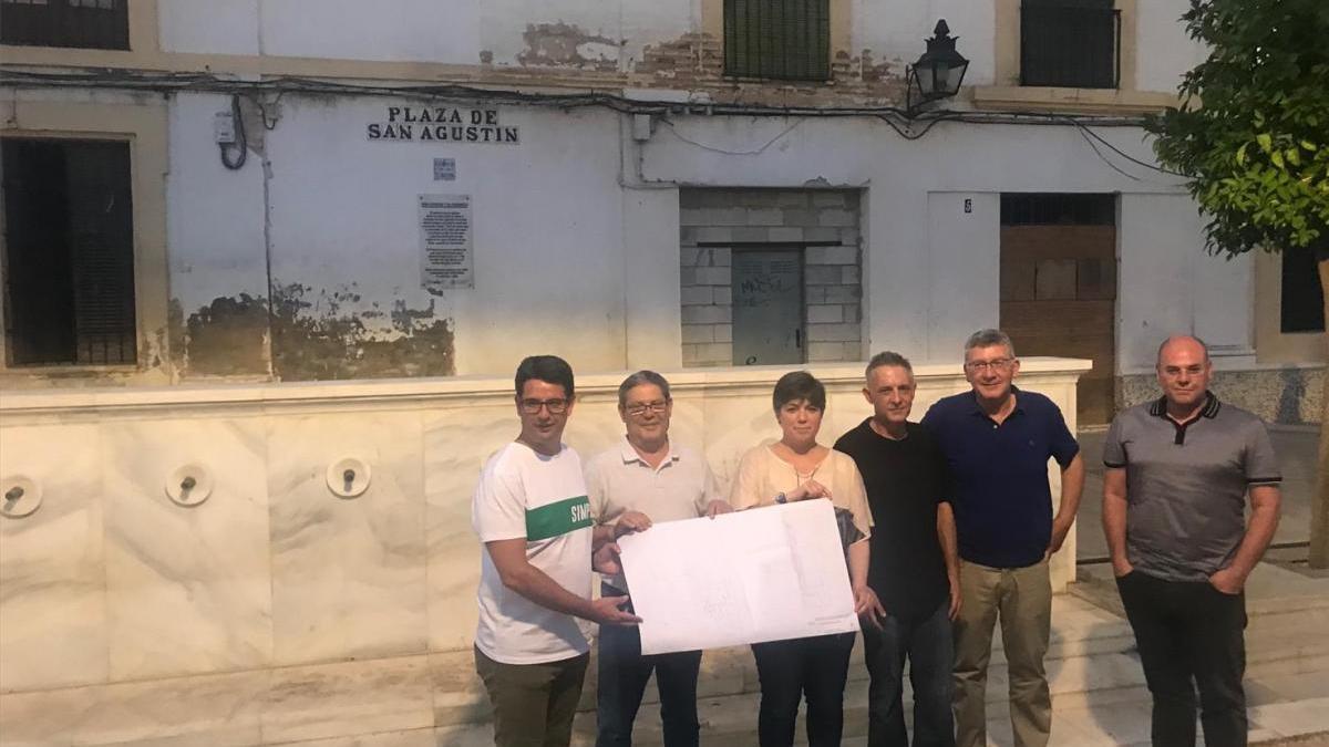 García promete recuperar la señera casa de San Agustín 5