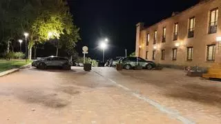 Benavente pone a prueba medidas para facilitar la llegada de clientes al Parador, tras la reforma de la Mota.