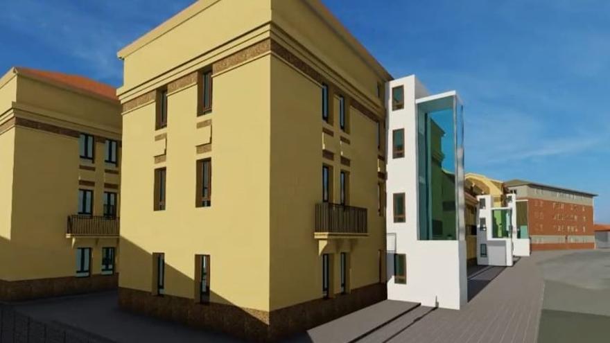 Ascensores exteriores y fachadas restauradas: así será el centenario barrio que arreglarán los fondos europeos