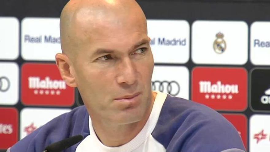 Zidane: "El año pasado fuimos con el culo apretado"