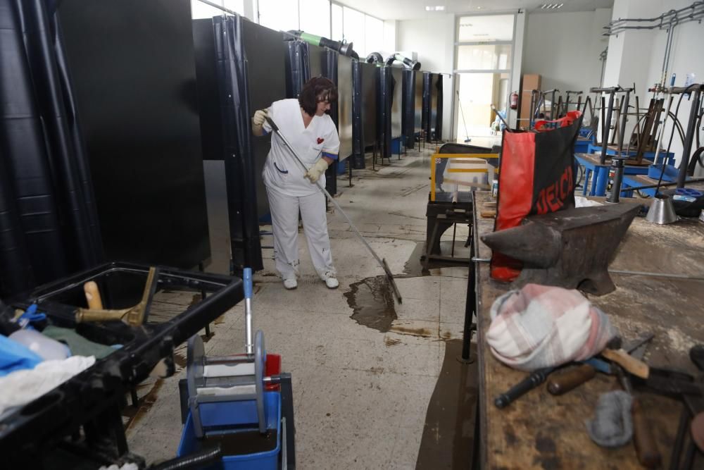 La inundación causa daños por más de millón y medio de euros en la Politécnica