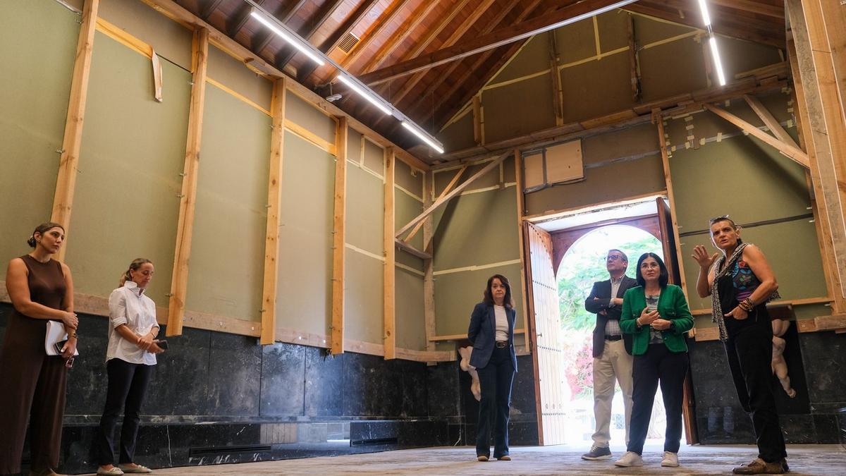 El Ayuntamiento finaliza la rehabilitación de la ermita de Santa Catalina en el Pueblo Canario.