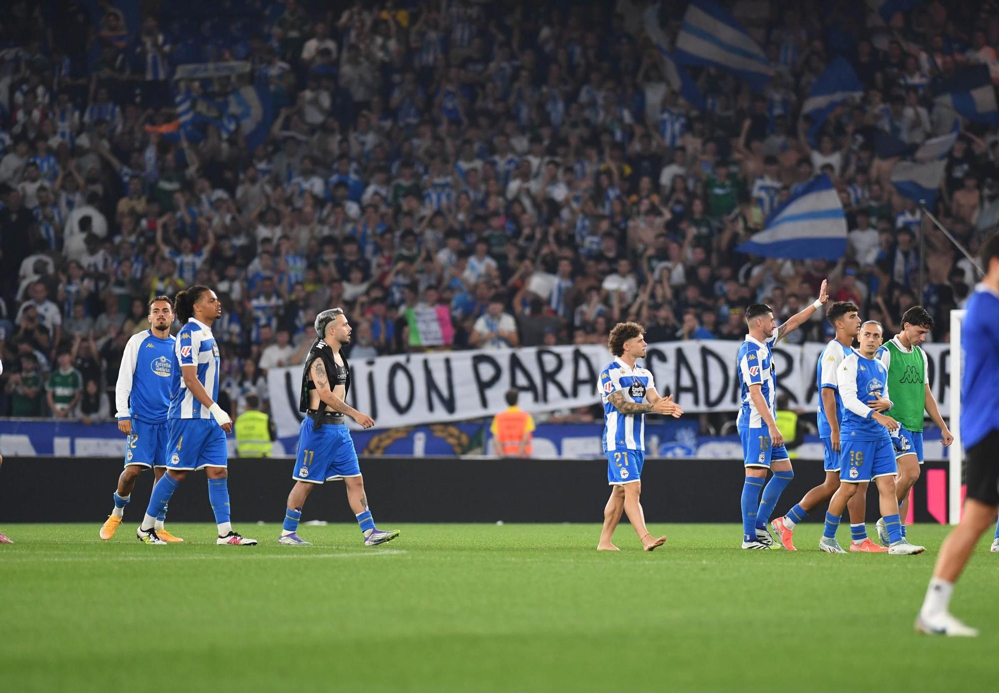Las mejores imágenes del Deportivo - Huesca