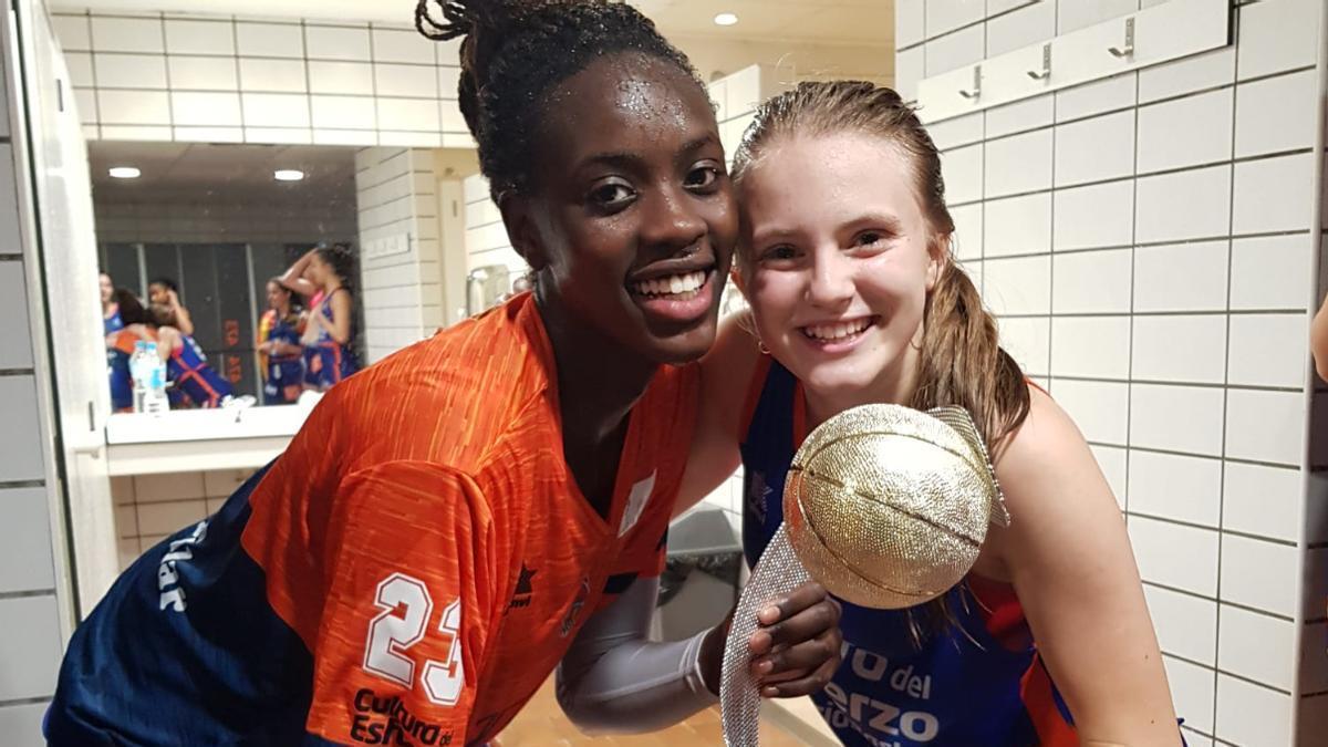 Awa Fam conquistó la Minicopa en su etapa como Infantil en el Valencia Basket