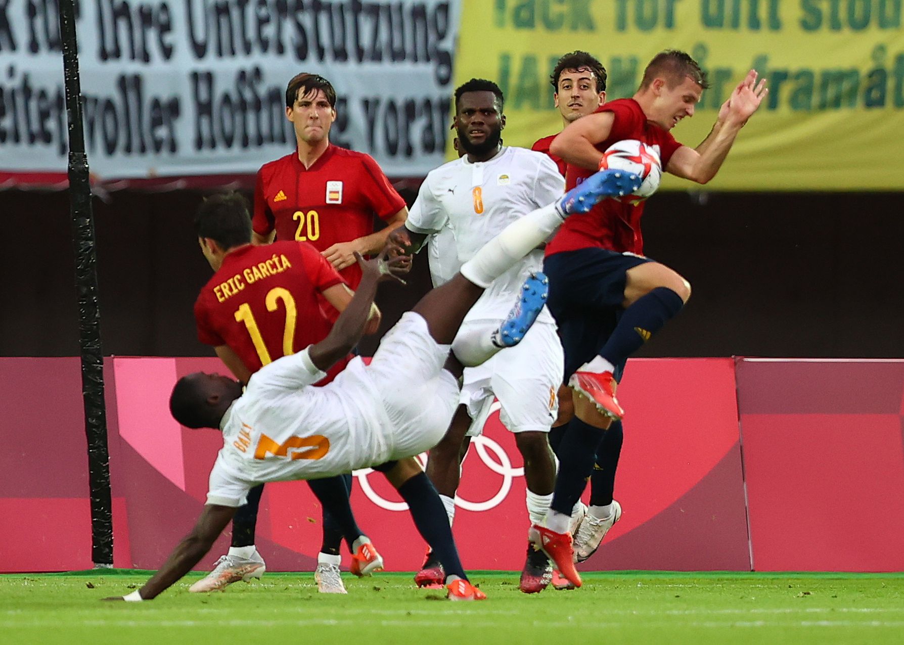 Fútbol, cuartos de final | España - Costa de Marfil