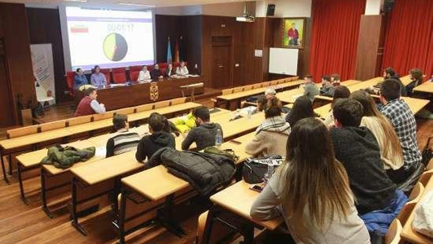 Final de la liga, en la Facultad de Derecho. // Iñaki Osorio