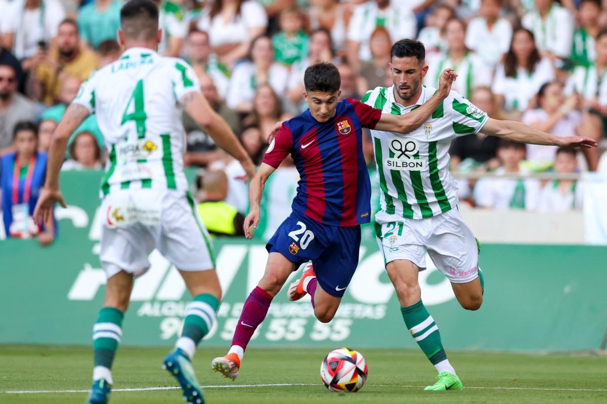 Córdoba - Barça Atlétic, el partido del playoff de ascenso a Segunda división, en imágenes.