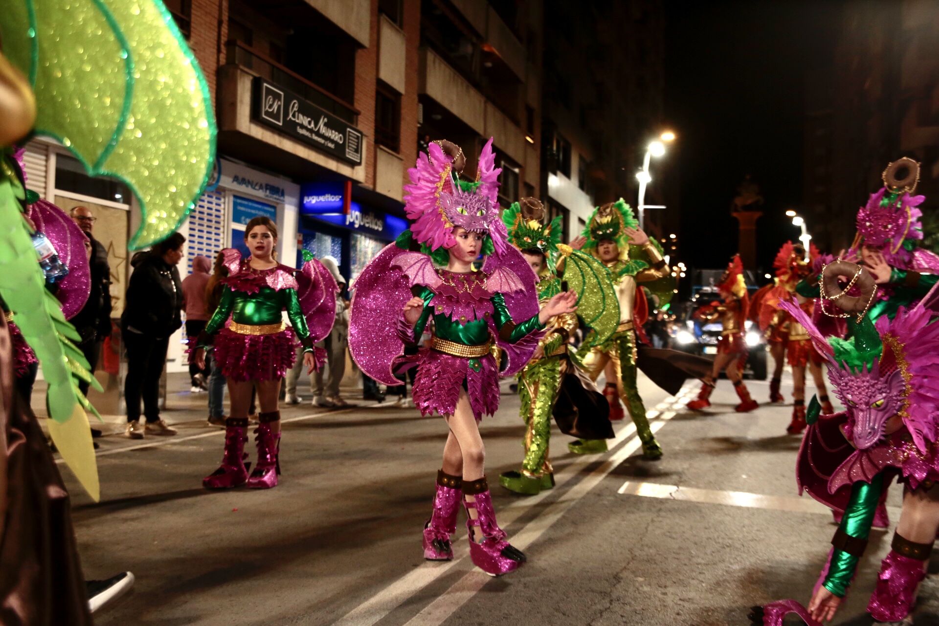 Miles de personas disfrutan del Carnaval en las calles de Lorca