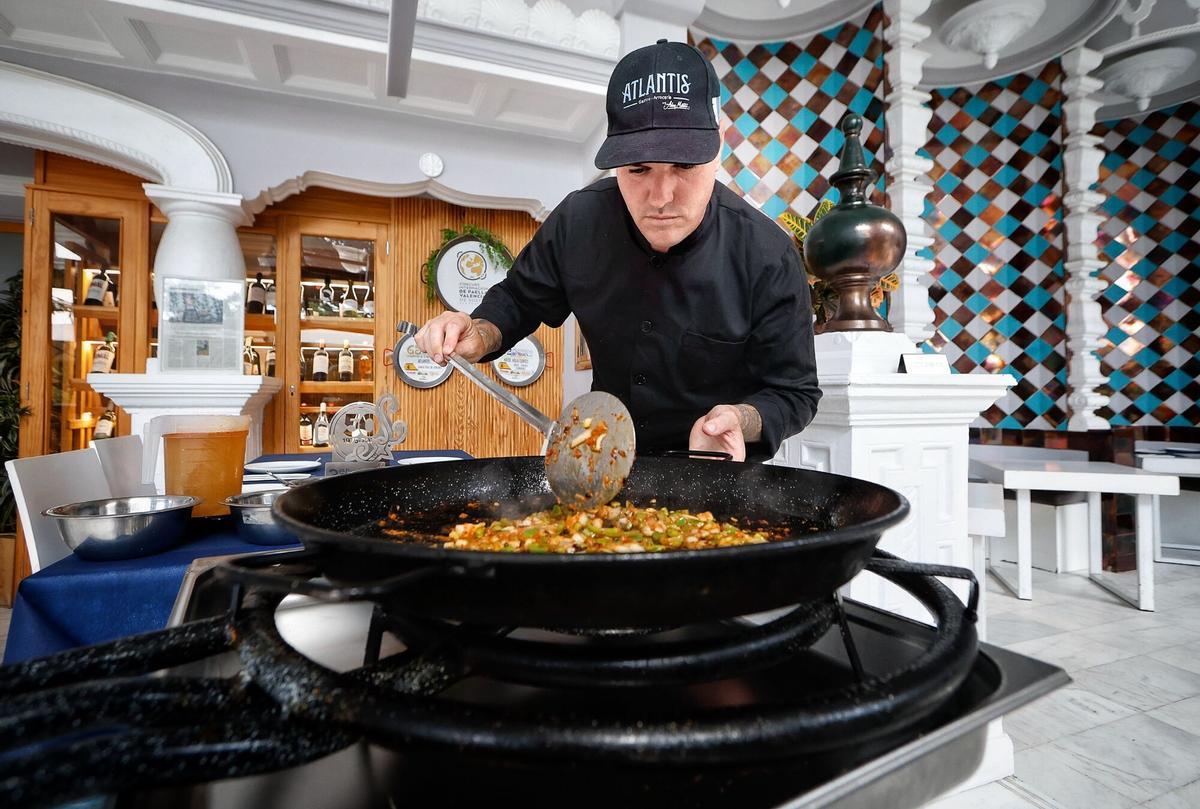 El tinerfeño Aday Martín, uno de los mejores arroceros de España