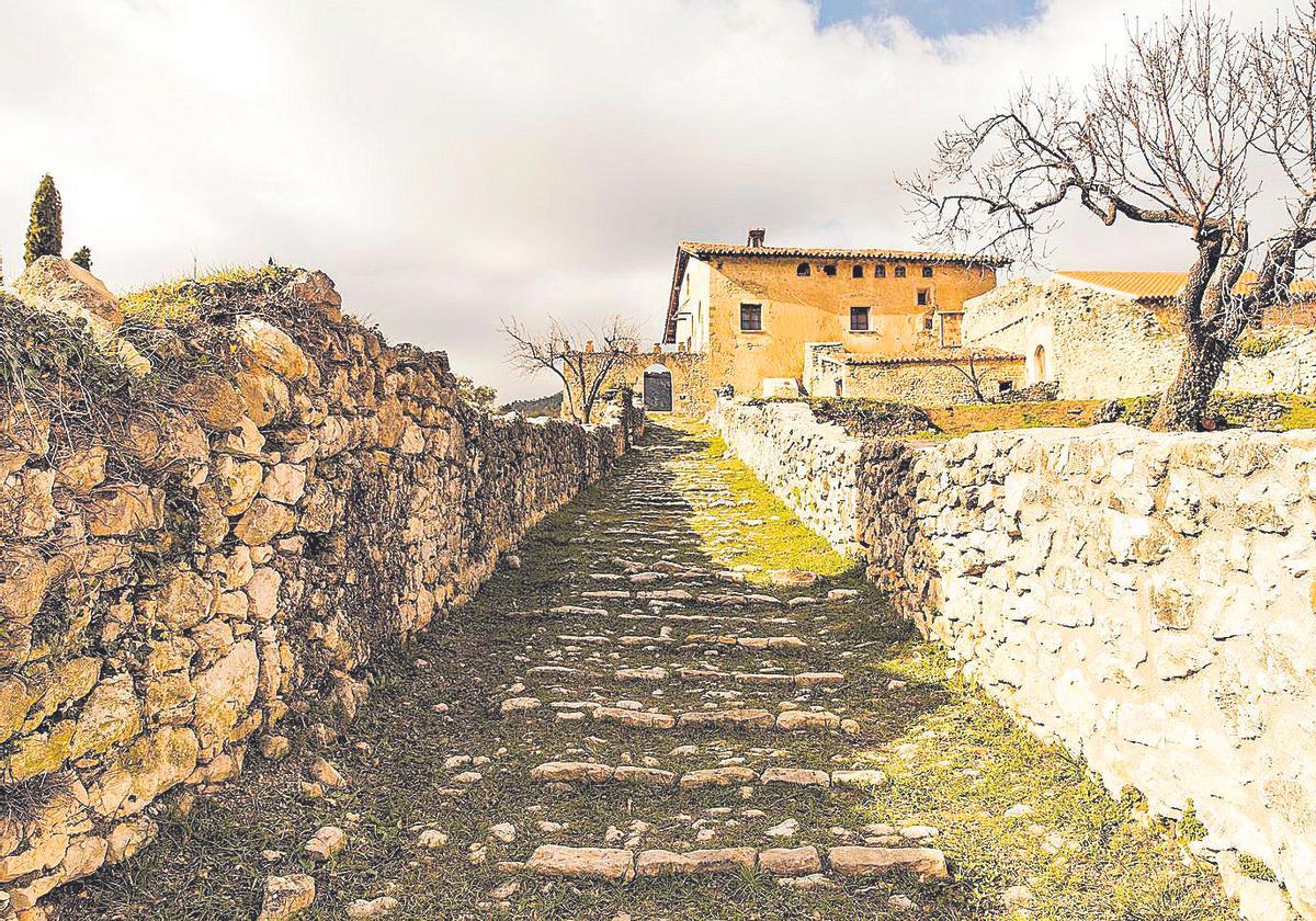 Acceso al castillo.
