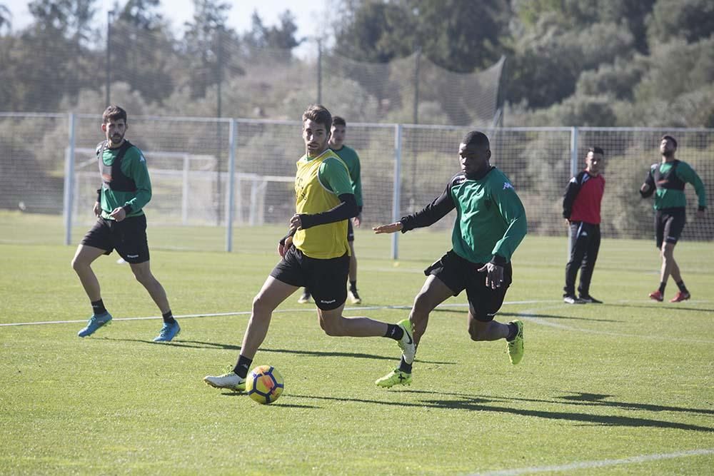 Último sesión del Córdoba CF en Montecastillo.