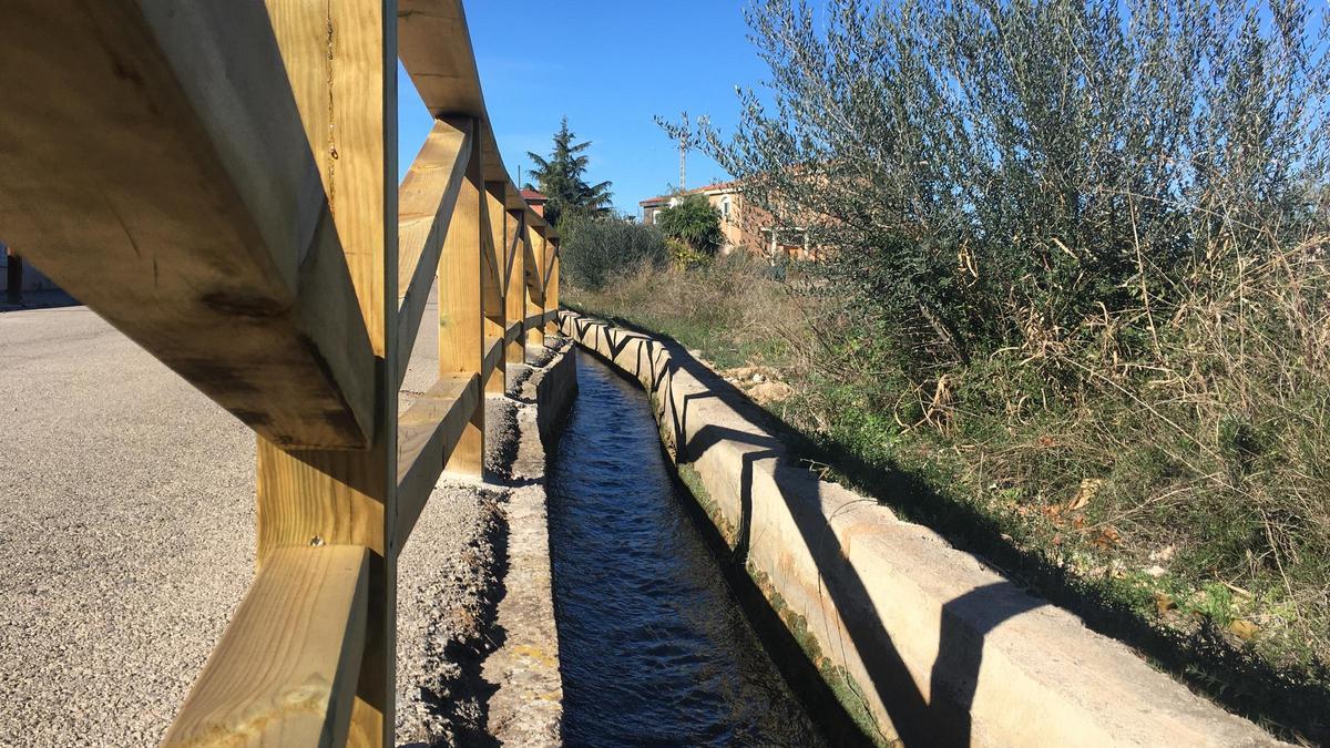 L&#039;Eliana arregla la acequia.