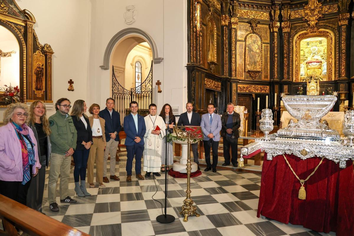 El santuario Patronal acogía la bendición.