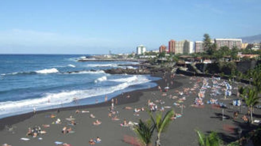 Playa Jardín, en el Puerto.