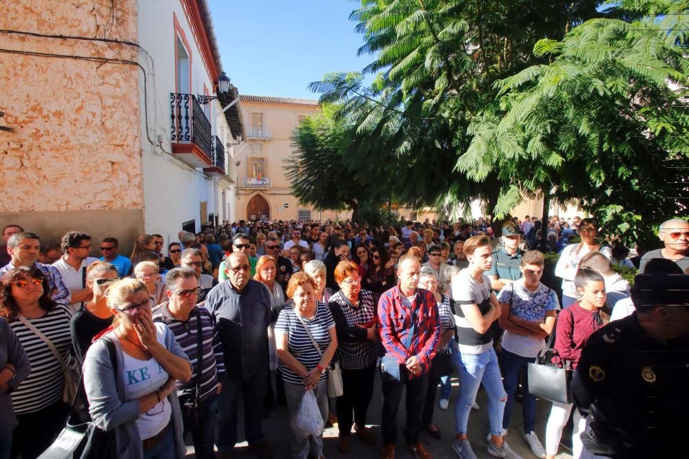 Duelo por el asesinato de una menor en Chella (Valencia)