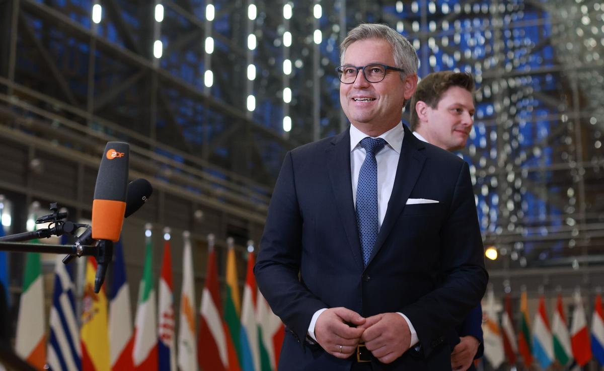 El comisario europeo de Asuntos Interiores y Migración, Magnus Brunner, en una foto de archivo.