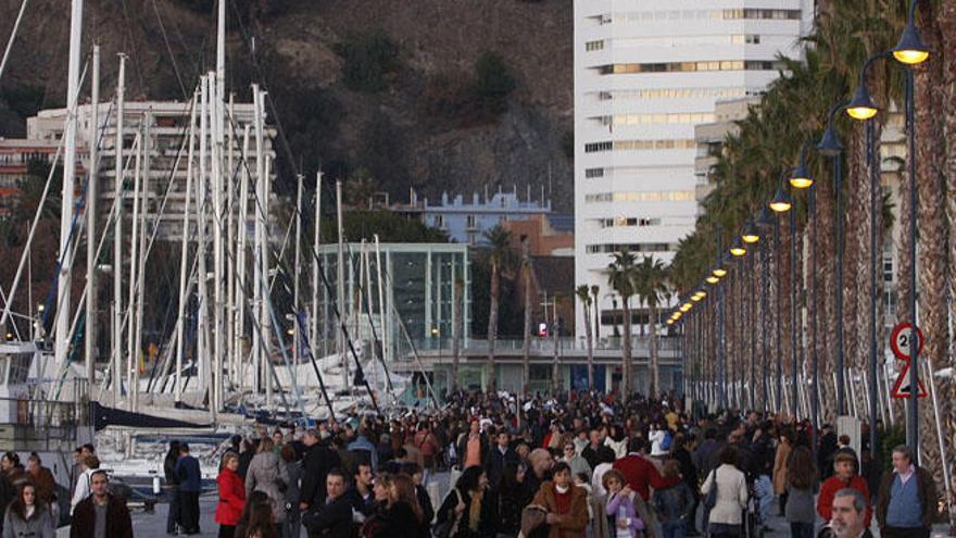 Estaba en el Muelle Uno.