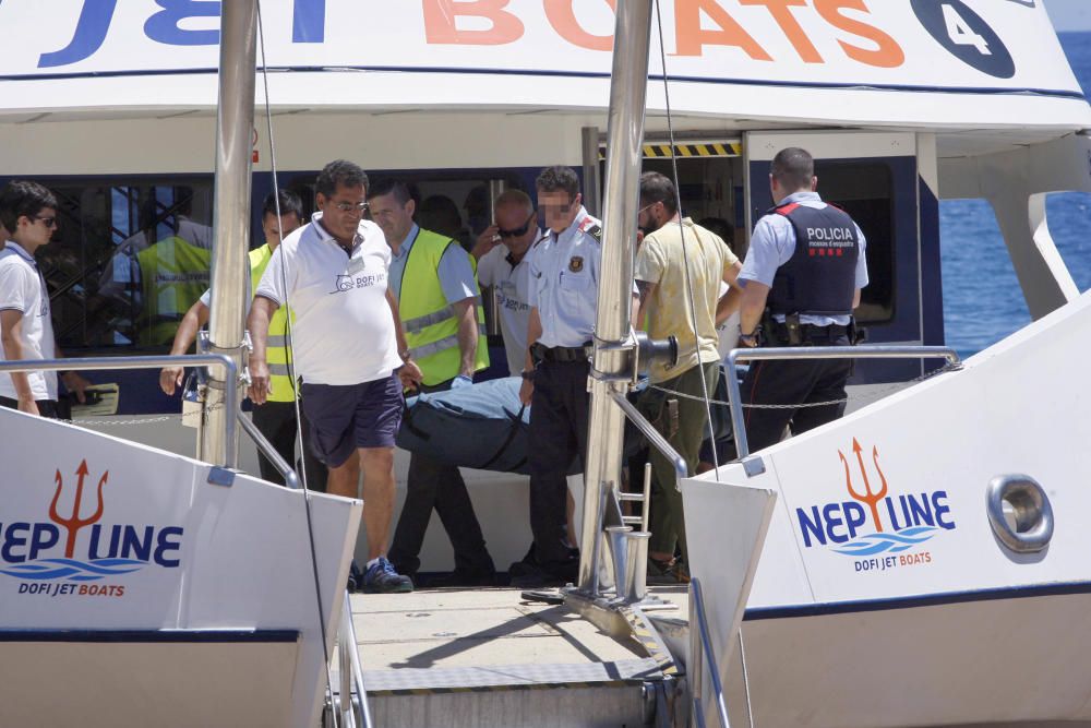 Submarinista mort Tossa de Mar